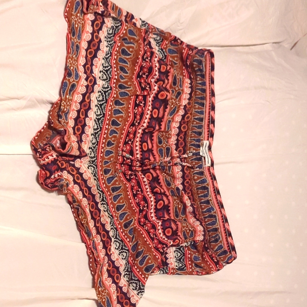 Bohemian Patterned Shorts